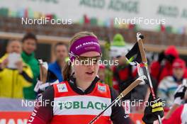 02.02.2014, Toblach, Italy (ITA): Denise Herrmann (GER) - FIS world cup cross-country, individual sprint, Toblach (ITA). www.nordicfocus.com. © Manzoni/NordicFocus. Every downloaded picture is fee-liable.