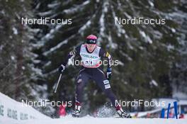02.02.2014, Toblach, Italy (ITA): Kikkan Randall (USA) - FIS world cup cross-country, individual sprint, Toblach (ITA). www.nordicfocus.com. © Manzoni/NordicFocus. Every downloaded picture is fee-liable.