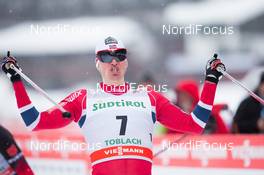 02.02.2014, Toblach, Italy (ITA): Ola Vigen Hattestad (NOR) - FIS world cup cross-country, individual sprint, Toblach (ITA). www.nordicfocus.com. © Manzoni/NordicFocus. Every downloaded picture is fee-liable.