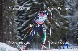02.02.2014, Toblach, Italy (ITA): Greta Laurent (ITA) - FIS world cup cross-country, individual sprint, Toblach (ITA). www.nordicfocus.com. © Manzoni/NordicFocus. Every downloaded picture is fee-liable.