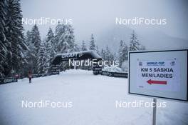 31.01.2014, Toblach, Italy (ITA): Event Feature: Track sign - FIS world cup cross-country, training, Toblach (ITA). www.nordicfocus.com. © Manzoni/NordicFocus. Every downloaded picture is fee-liable.