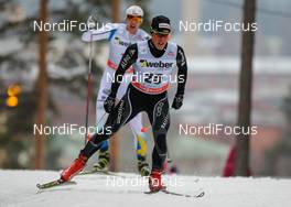 02.03.2014, Lahti, Finland (FIN): Remo Fischer (SUI), Fischer, KV+, Alpina, Rottefella, Odlo - FIS world cup cross-country, 15km men, Lahti (FIN). www.nordicfocus.com. © Laiho/NordicFocus. Every downloaded picture is fee-liable.