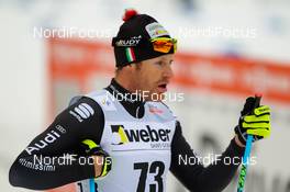 02.03.2014, Lahti, Finland (FIN): David Hofer (ITA), Fischer, Rottefella - FIS world cup cross-country, 15km men, Lahti (FIN). www.nordicfocus.com. © Laiho/NordicFocus. Every downloaded picture is fee-liable.