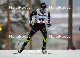02.03.2014, Lahti, Finland (FIN): Jean Marc Gaillard (FRA), Fischer, Swix, Rottefella, One Way - FIS world cup cross-country, 15km men, Lahti (FIN). www.nordicfocus.com. © Laiho/NordicFocus. Every downloaded picture is fee-liable.