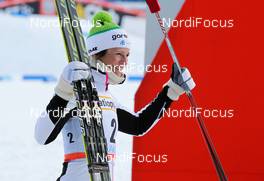 01.03.2014, Lahti, Finland (FIN): Katja Visnar (SLO), Fischer, Swix, Rottefella, One Way - FIS world cup cross-country, individual sprint, Lahti (FIN). www.nordicfocus.com. © Laiho/NordicFocus. Every downloaded picture is fee-liable.