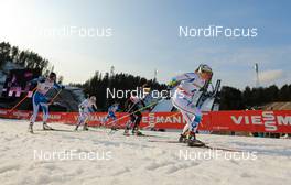 01.03.2014, Lahti, Finland (FIN): Hanna Falk (SWE), Atomic, One Way, Craft - FIS world cup cross-country, individual sprint, Lahti (FIN). www.nordicfocus.com. © Laiho/NordicFocus. Every downloaded picture is fee-liable.