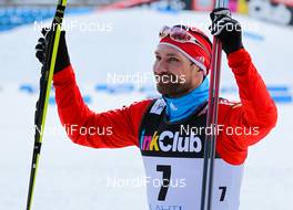 01.03.2014, Lahti, Finland (FIN): Alexey Petukhov (RUS), Fischer, Swix, Rottefella, Adidas - FIS world cup cross-country, individual sprint, Lahti (FIN). www.nordicfocus.com. © Laiho/NordicFocus. Every downloaded picture is fee-liable.