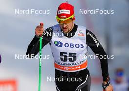 08.03.2014, Oslo, Norway (NOR): Ueli Schnider (SUI) - FIS world cup cross-country, mass men, Oslo (NOR). www.nordicfocus.com. © Laiho/NordicFocus. Every downloaded picture is fee-liable.