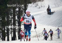 08.03.2014, Oslo, Norway (NOR): Nikolay Khokhryakov (RUS) - FIS world cup cross-country, mass men, Oslo (NOR). www.nordicfocus.com. © Felgenhauer/NordicFocus. Every downloaded picture is fee-liable.