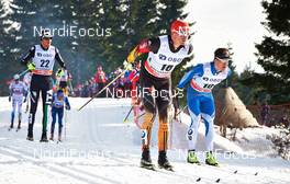 08.03.2014, Oslo, Norway (NOR): Dietmar Noeckler (ITA), Tobias Angerer (GER), Sami Jauhojaervi (FIN), (l-r) - FIS world cup cross-country, mass men, Oslo (NOR). www.nordicfocus.com. © Felgenhauer/NordicFocus. Every downloaded picture is fee-liable.