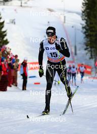 08.03.2014, Oslo, Norway (NOR): Dario Cologna (SUI), Fischer, Swix, Alpina, Rottefella, Odlo - FIS world cup cross-country, mass men, Oslo (NOR). www.nordicfocus.com. © Laiho/NordicFocus. Every downloaded picture is fee-liable.