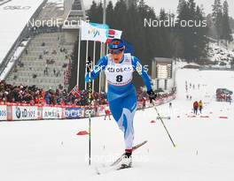 09.03.2014, Oslo, Norway (NOR): Aino-Kaisa Saarinen (FIN) - FIS world cup cross-country, mass women, Oslo (NOR). www.nordicfocus.com. © Felgenhauer/NordicFocus. Every downloaded picture is fee-liable.