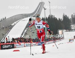 09.03.2014, Oslo, Norway (NOR): Ingvild Flugstad Oestberg (NOR) - FIS world cup cross-country, mass women, Oslo (NOR). www.nordicfocus.com. © Felgenhauer/NordicFocus. Every downloaded picture is fee-liable.