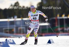 16.03.2014, Falun, Sweden (SWE): Andrea Dupont (CAN) - FIS world cup cross-country, 10km women handicap start, Falun (SWE). www.nordicfocus.com. © Felgenhauer/NordicFocus. Every downloaded picture is fee-liable.