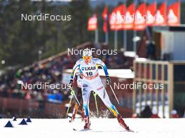 16.03.2014, Falun, Sweden (SWE): Sara Lindborg (SWE) - FIS world cup cross-country, 10km women handicap start, Falun (SWE). www.nordicfocus.com. © Felgenhauer/NordicFocus. Every downloaded picture is fee-liable.