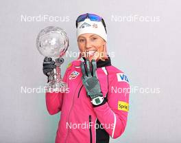 14.03.2014, Falun, Sweden (SWE): Kikkan Randall (USA) - FIS world cup cross-country, cups, Falun (SWE). www.nordicfocus.com. © Felgenhauer/NordicFocus. Every downloaded picture is fee-liable.