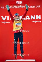 16.03.2014, Falun, Sweden (SWE): Therese Johaug (NOR) - FIS world cup cross-country, 15km men handicap start, Falun (SWE). www.nordicfocus.com. © Felgenhauer/NordicFocus. Every downloaded picture is fee-liable.