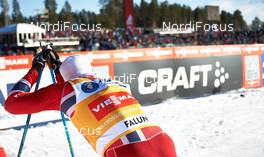15.03.2014, Falun, Sweden (SWE): Martin Johnsrud Sundby (NOR) - FIS world cup cross-country, skiathlon men, Falun (SWE). www.nordicfocus.com. © Felgenhauer/NordicFocus. Every downloaded picture is fee-liable.