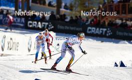 15.03.2014, Falun, Sweden (SWE): Sara Lindborg (SWE) - FIS world cup cross-country, skiathlon women, Falun (SWE). www.nordicfocus.com. © Felgenhauer/NordicFocus. Every downloaded picture is fee-liable.