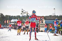 13.03.2014, Falun, Sweden (SWE): Heidi Weng (NOR) searching the track - FIS world cup cross-country, training, Falun (SWE). www.nordicfocus.com. © Felgenhauer/NordicFocus. Every downloaded picture is fee-liable.