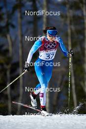 13.02.2014, Sochi, Russia (RUS): Aino-Kaisa Saarinen (FIN) - XXII. Olympic Winter Games Sochi 2014, cross-country, 10km women, Sochi (RUS). www.nordicfocus.com. © NordicFocus. Every downloaded picture is fee-liable.