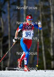 13.02.2014, Sochi, Russia (RUS): Eva Vrabcova-Nyvltova (CZE) - XXII. Olympic Winter Games Sochi 2014, cross-country, 10km women, Sochi (RUS). www.nordicfocus.com. © NordicFocus. Every downloaded picture is fee-liable.