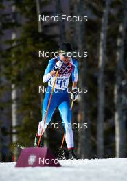 13.02.2014, Sochi, Russia (RUS): Kerttu Niskanen (FIN) - XXII. Olympic Winter Games Sochi 2014, cross-country, 10km women, Sochi (RUS). www.nordicfocus.com. © NordicFocus. Every downloaded picture is fee-liable.