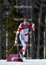 13.02.2014, Sochi, Russia (RUS): Brittany Webster (CAN) - XXII. Olympic Winter Games Sochi 2014, cross-country, 10km women, Sochi (RUS). www.nordicfocus.com. © NordicFocus. Every downloaded picture is fee-liable.