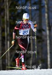 13.02.2014, Sochi, Russia (RUS): Katerina Smutna (AUT) - XXII. Olympic Winter Games Sochi 2014, cross-country, 10km women, Sochi (RUS). www.nordicfocus.com. © NordicFocus. Every downloaded picture is fee-liable.