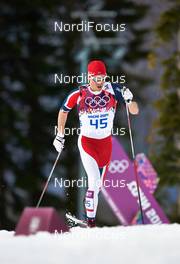 14.02.2014, Sochi, Russia (RUS): Paal Golberg (NOR) - XXII. Olympic Winter Games Sochi 2014, cross-country, 15km men, Sochi (RUS). www.nordicfocus.com. © NordicFocus. Every downloaded picture is fee-liable.