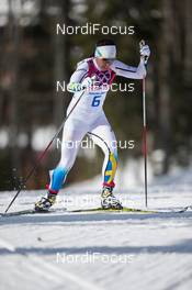 22.02.2014, Sochi, Russia (RUS): Charlotte Kalla (SWE) - XXII. Olympic Winter Games Sochi 2014, cross-country, 30km women, Sochi (RUS). www.nordicfocus.com. © NordicFocus. Every downloaded picture is fee-liable.