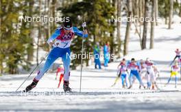 22.02.2014, Sochi, Russia (RUS): Krista Laehteenmaeki (FIN), Madshus, Rottefella, Craft - XXII. Olympic Winter Games Sochi 2014, cross-country, 30km women, Sochi (RUS). www.nordicfocus.com. © NordicFocus. Every downloaded picture is fee-liable.
