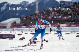 22.02.2014, Sochi, Russia (RUS): Aino-Kaisa Saarinen (FIN) - XXII. Olympic Winter Games Sochi 2014, cross-country, 30km women, Sochi (RUS). www.nordicfocus.com. © NordicFocus. Every downloaded picture is fee-liable.
