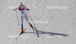 22.02.2014, Sochi, Russia (RUS): Sara Lindborg (SWE), Madshus, Star, Alpina, Rottefella, Craft - XXII. Olympic Winter Games Sochi 2014, cross-country, 30km women, Sochi (RUS). www.nordicfocus.com. © NordicFocus. Every downloaded picture is fee-liable.