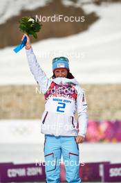 22.02.2014, Sochi, Russia (RUS): Marit Bjoergen (NOR) - XXII. Olympic Winter Games Sochi 2014, cross-country, 30km women, Sochi (RUS). www.nordicfocus.com. © NordicFocus. Every downloaded picture is fee-liable.