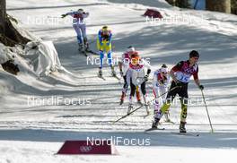 22.02.2014, Sochi, Russia (RUS): Katrin Zeller (GER), Salomon, One Way, Adidas - XXII. Olympic Winter Games Sochi 2014, cross-country, 30km women, Sochi (RUS). www.nordicfocus.com. © NordicFocus. Every downloaded picture is fee-liable.