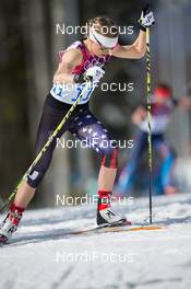 22.02.2014, Sochi, Russia (RUS): Elizabeth Stephen (USA) - XXII. Olympic Winter Games Sochi 2014, cross-country, 30km women, Sochi (RUS). www.nordicfocus.com. © NordicFocus. Every downloaded picture is fee-liable.