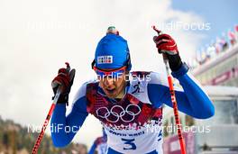 11.02.2014, Sochi, Russia (RUS): Federico Pellegrino (ITA) - XXII. Olympic Winter Games Sochi 2014, cross-country, individual sprint, Sochi (RUS). www.nordicfocus.com. © NordicFocus. Every downloaded picture is fee-liable.