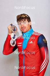 14.03.2014, Sochi, Russia (RUS): Maxim Vylegzhanin (RUS) - XXII. Olympic Winter Games Sochi 2014, cross-country, medals, Sochi (RUS). www.nordicfocus.com. © NordicFocus. Every downloaded picture is fee-liable.