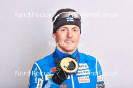 14.03.2014, Sochi, Russia (RUS): Sami Jauhojaervi (FIN) - XXII. Olympic Winter Games Sochi 2014, cross-country, medals, Sochi (RUS). www.nordicfocus.com. © NordicFocus. Every downloaded picture is fee-liable.