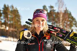 14.03.2014, Sochi, Russia (RUS): Denise Herrmann (GER) - XXII. Olympic Winter Games Sochi 2014, cross-country, medals, Sochi (RUS). www.nordicfocus.com. © NordicFocus. Every downloaded picture is fee-liable.