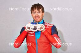 14.03.2014, Sochi, Russia (RUS): Maxim Vylegzhanin (RUS) - XXII. Olympic Winter Games Sochi 2014, cross-country, medals, Sochi (RUS). www.nordicfocus.com. © NordicFocus. Every downloaded picture is fee-liable.