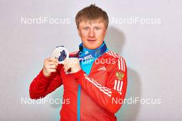 14.03.2014, Sochi, Russia (RUS): Dmitriy Japarov (RUS) - XXII. Olympic Winter Games Sochi 2014, cross-country, medals, Sochi (RUS). www.nordicfocus.com. © NordicFocus. Every downloaded picture is fee-liable.