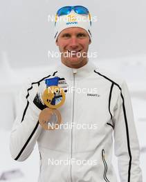 21.02.2014, Sochi, Russia (RUS): Daniel Rickardsson (SWE), Fischer, One Way, Rottefella, Craft - XXII. Olympic Winter Games Sochi 2014, cross-country, medals, Sochi (RUS). www.nordicfocus.com. © NordicFocus. Every downloaded picture is fee-liable.