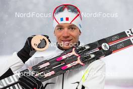 21.02.2014, Sochi, Russia (RUS): Ivan Boiteux Perillat (FRA), Rossignol, Swix, Rottefella, One Way - XXII. Olympic Winter Games Sochi 2014, cross-country, medals, Sochi (RUS). www.nordicfocus.com. © NordicFocus. Every downloaded picture is fee-liable.