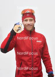 17.02.2014, Sochi, Russia (RUS): Martin Johnsrud Sundby (NOR)  - XXII. Olympic Winter Games Sochi 2014, cross-country, medals, Sochi (RUS). www.nordicfocus.com. © NordicFocus. Every downloaded picture is fee-liable.