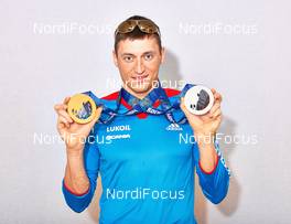 14.03.2014, Sochi, Russia (RUS): Alexander Legkov (RUS) - XXII. Olympic Winter Games Sochi 2014, cross-country, medals, Sochi (RUS). www.nordicfocus.com. © NordicFocus. Every downloaded picture is fee-liable.
