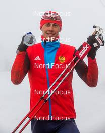 17.02.2014, Sochi, Russia (RUS): Alexander Bessmertnykh (RUS), Madshus, Swix, Alpina, Rottefella, Adidas - XXII. Olympic Winter Games Sochi 2014, cross-country, medals, Sochi (RUS). www.nordicfocus.com. © NordicFocus. Every downloaded picture is fee-liable.