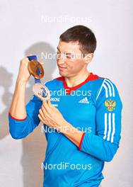 14.03.2014, Sochi, Russia (RUS): Alexander Legkov (RUS) - XXII. Olympic Winter Games Sochi 2014, cross-country, medals, Sochi (RUS). www.nordicfocus.com. © NordicFocus. Every downloaded picture is fee-liable.