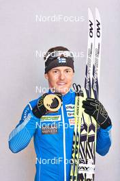 14.03.2014, Sochi, Russia (RUS): Sami Jauhojaervi (FIN) - XXII. Olympic Winter Games Sochi 2014, cross-country, medals, Sochi (RUS). www.nordicfocus.com. © NordicFocus. Every downloaded picture is fee-liable.
